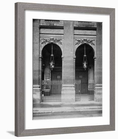 Paris, 1904-1905 - Palais-Royal-Eugene Atget-Framed Art Print