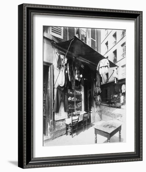 Paris, 1911 - Costume Shop, rue de la Corderie-Eugene Atget-Framed Art Print