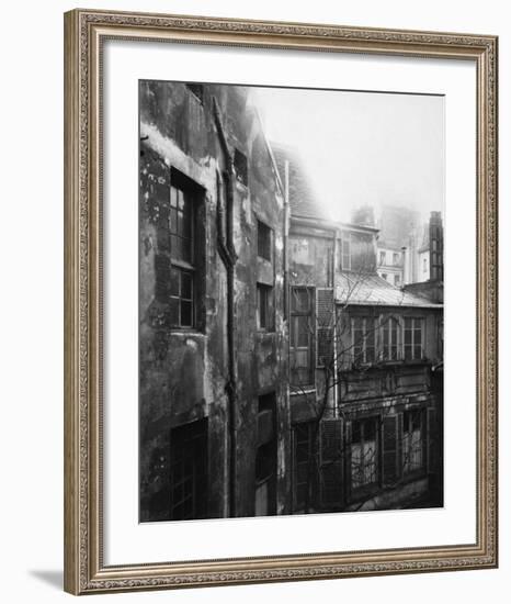 Paris, 1922 - Cour de Rohan-Eugene Atget-Framed Art Print