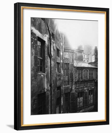 Paris, 1922 - Cour de Rohan-Eugene Atget-Framed Art Print