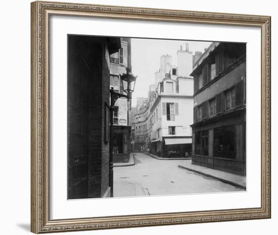 Paris, 1922 - Rue Cardinale-Eugene Atget-Framed Art Print