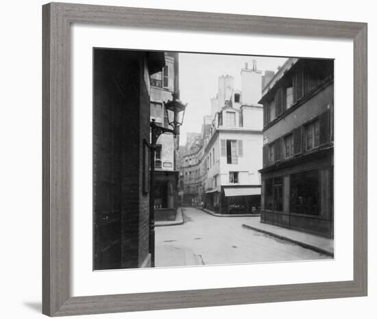 Paris, 1922 - Rue Cardinale-Eugene Atget-Framed Art Print