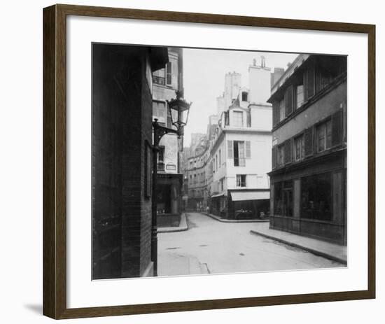 Paris, 1922 - Rue Cardinale-Eugene Atget-Framed Art Print