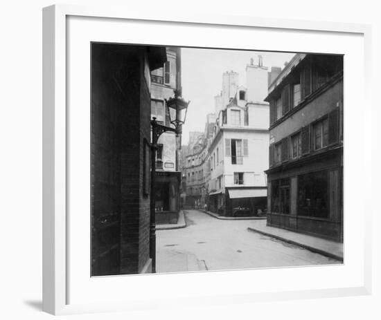 Paris, 1922 - Rue Cardinale-Eugene Atget-Framed Art Print