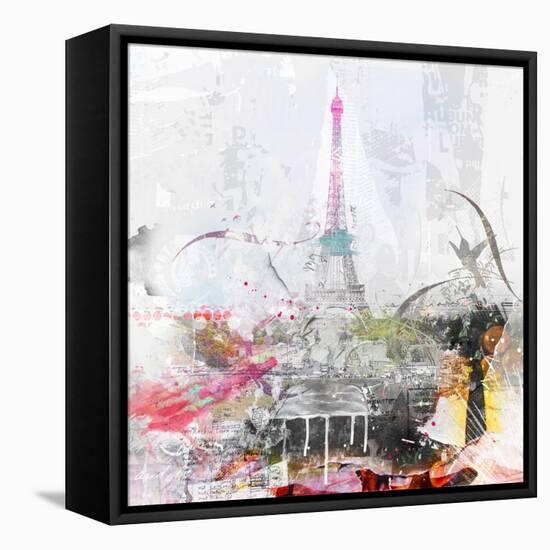 Paris, 2014 (Collage on Canvas)-Teis Albers-Framed Premier Image Canvas