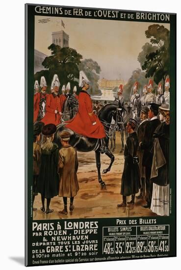 Paris a Londres, 1908-Maurice Toussaint-Mounted Giclee Print