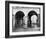 Paris, about 1865 - The Double Doorway, rue de la Ferronnerie-Charles Marville-Framed Art Print