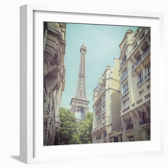 Paris Above-Jan Christopher Becke-Framed Giclee Print