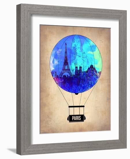 Paris Air Balloon-NaxArt-Framed Art Print