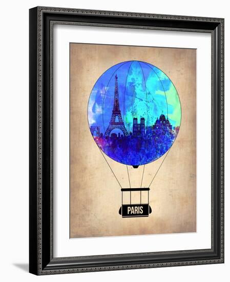 Paris Air Balloon-NaxArt-Framed Art Print