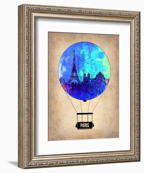 Paris Air Balloon-NaxArt-Framed Art Print