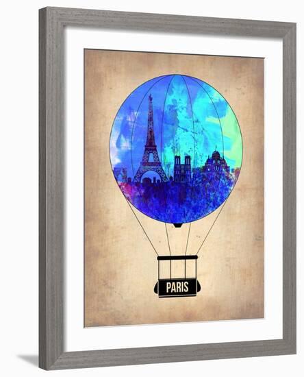 Paris Air Balloon-NaxArt-Framed Art Print