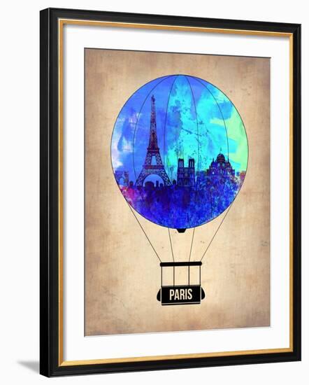 Paris Air Balloon-NaxArt-Framed Art Print