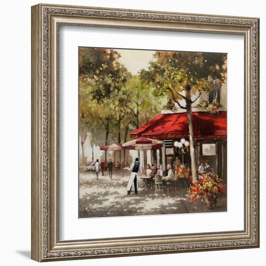 Paris al Fresco-E. Anthony Orme-Framed Art Print