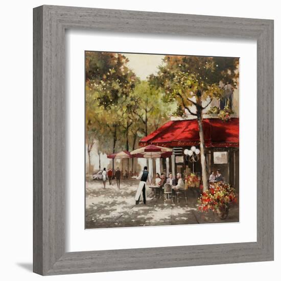 Paris al Fresco-E. Anthony Orme-Framed Art Print