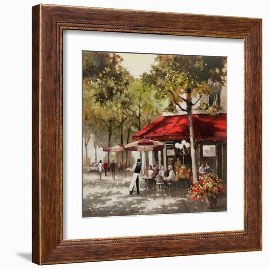 Paris al Fresco-E. Anthony Orme-Framed Art Print