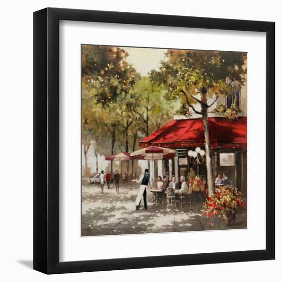 Paris al Fresco-E. Anthony Orme-Framed Art Print