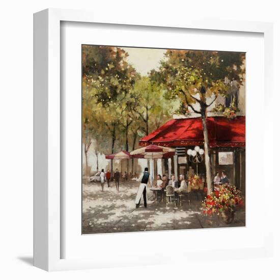 Paris al Fresco-E. Anthony Orme-Framed Art Print