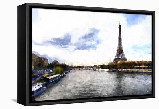 Paris an Autumn Sunday-Philippe Hugonnard-Framed Premier Image Canvas