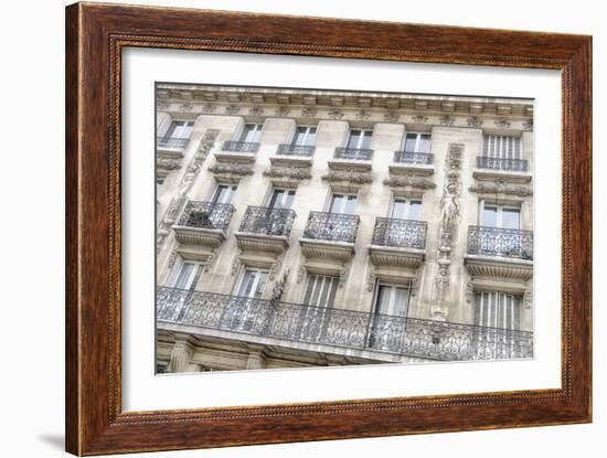 Paris Apartement Building I-Cora Niele-Framed Giclee Print