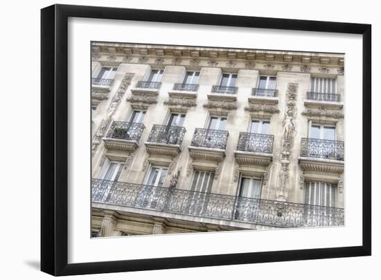 Paris Apartement Building I-Cora Niele-Framed Giclee Print