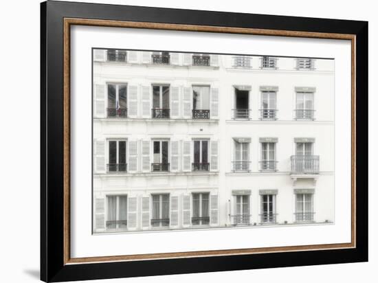 Paris Apartement Building II-Cora Niele-Framed Giclee Print