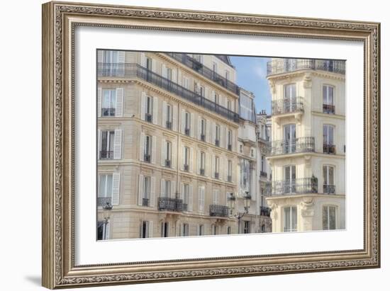 Paris Apartement Buildings-Cora Niele-Framed Giclee Print