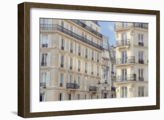 Paris Apartement Buildings-Cora Niele-Framed Giclee Print