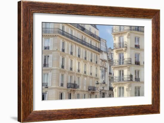 Paris Apartement Buildings-Cora Niele-Framed Giclee Print