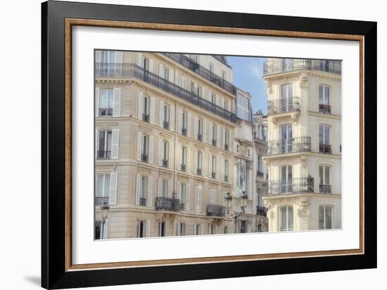 Paris Apartement Buildings-Cora Niele-Framed Giclee Print