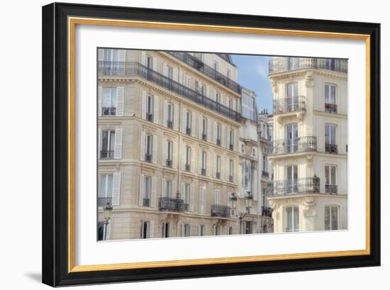 Paris Apartement Buildings-Cora Niele-Framed Giclee Print
