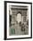 Paris: Arc De Triomphe with Early Cars-null-Framed Photographic Print