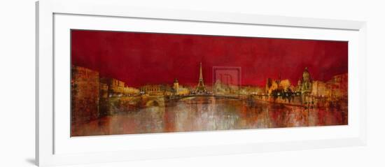 Paris at Night-Kemp-Framed Art Print