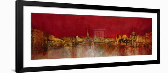 Paris at Night-Kemp-Framed Art Print