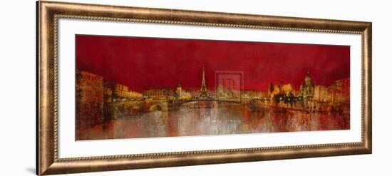 Paris at Night-Kemp-Framed Art Print