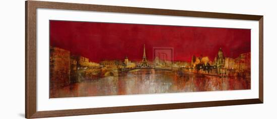 Paris at Night-Kemp-Framed Art Print