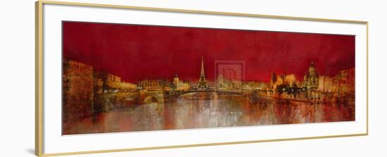 Paris at Night-Kemp-Framed Art Print