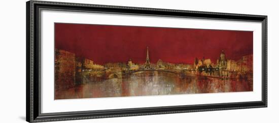 Paris At Night-Kemp-Framed Giclee Print