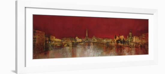 Paris At Night-Kemp-Framed Giclee Print