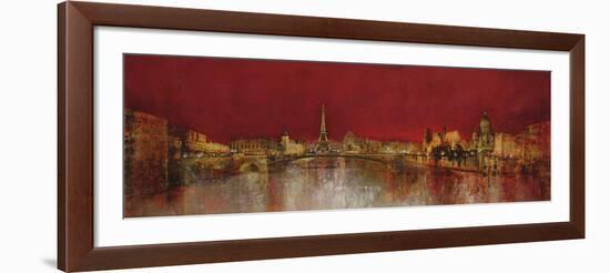 Paris At Night-Kemp-Framed Giclee Print