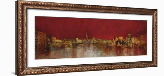 Paris At Night-Kemp-Framed Giclee Print