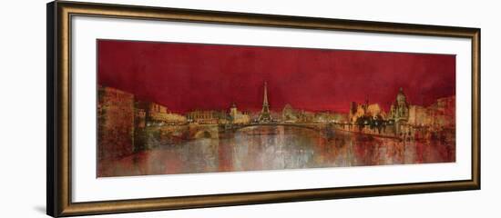 Paris at Night-Kemp-Framed Art Print