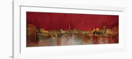 Paris at Night-Kemp-Framed Art Print