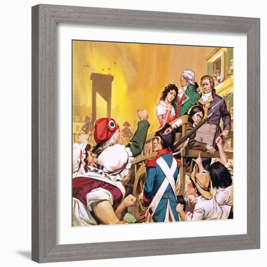 Paris at the Time of the French Revolution-Mcbride-Framed Giclee Print