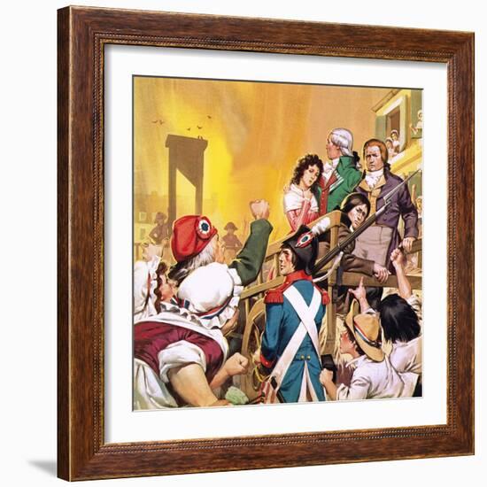 Paris at the Time of the French Revolution-Mcbride-Framed Giclee Print