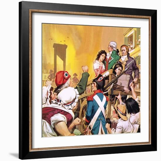 Paris at the Time of the French Revolution-Mcbride-Framed Giclee Print