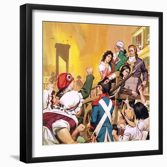 Paris at the Time of the French Revolution-Mcbride-Framed Giclee Print