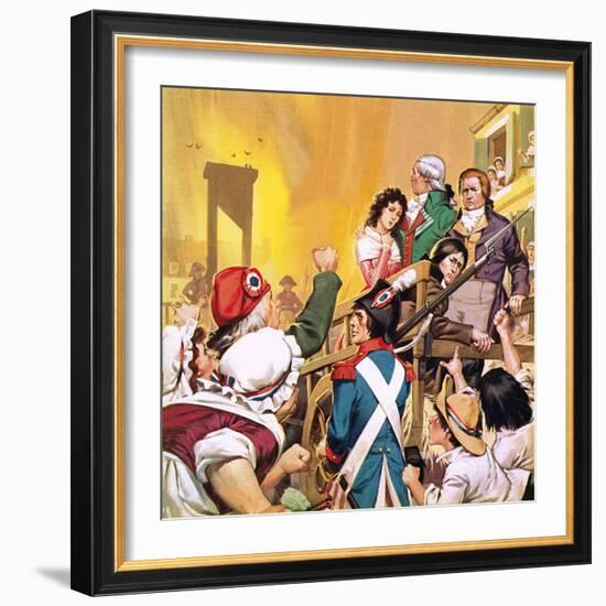 Paris at the Time of the French Revolution-Mcbride-Framed Giclee Print