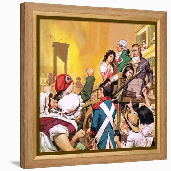 Paris at the Time of the French Revolution-Mcbride-Framed Premier Image Canvas