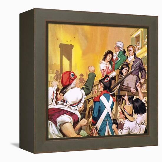 Paris at the Time of the French Revolution-Mcbride-Framed Premier Image Canvas